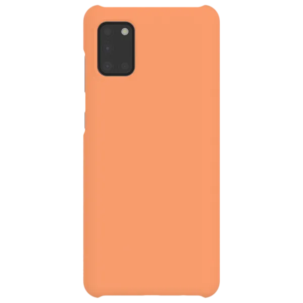 Чехол для смартфона Samsung Galaxy A31 Samsung/ Premium Hard/ PU/ Оранжевый photo 1