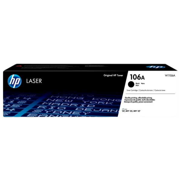 Cartuş HP 106A Black/ Compatible/ Laser photo 1 Cartuş HP 106A Black/ Compatible/ Laser photo 1