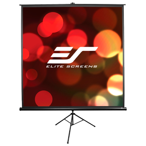Ecran pentru proiector EliteScreens Tripod Series 89 cm/ 160 cm/ Pe podea/ Black photo 1 Ecran pentru proiector EliteScreens Tripod Series 89 cm/ 160 cm/ Pe podea/ Black photo 1
