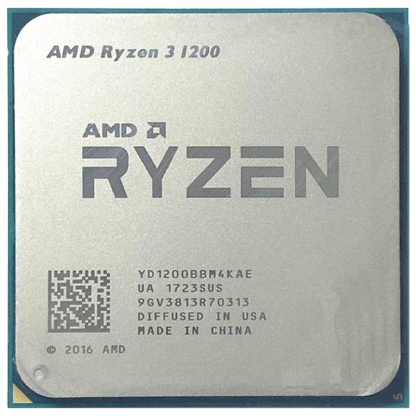 Процессор AMD Ryzen 3 1200 Tray 3.10 ГГц - 3.40 ГГц photo 1
