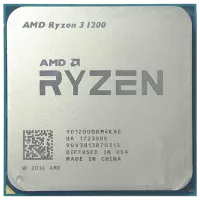Процессор AMD Ryzen 3 1200 Tray 3.10 ГГц - 3.40 ГГц