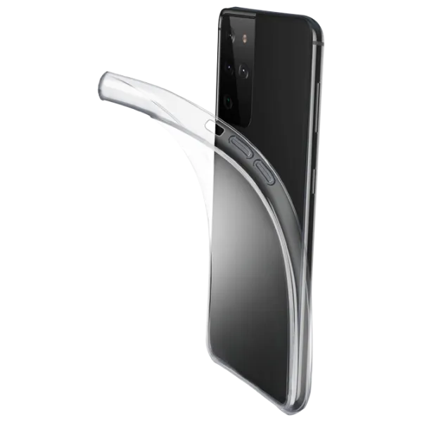 Чехол для смартфона Samsung Galaxy S21 Ultra Cellularline/ Back/ Резина/ Прозрачный photo 1 Чехол для смартфона Samsung Galaxy S21 Ultra Cellularline/ Back/ Резина/ Прозрачный photo 1