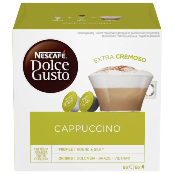 Cafea Nescafe Dolce Gusto Cappuccino Capsule/ 16 capsule photo 1