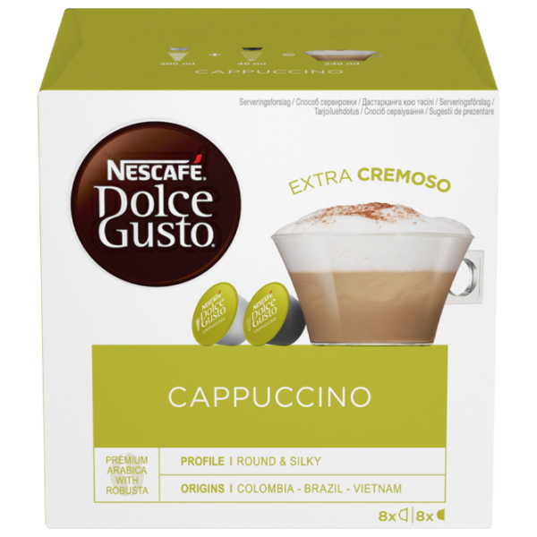 Cafea Nescafe Dolce Gusto Cappuccino Capsule/ 16 capsule photo 1