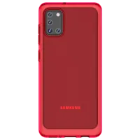 Чехол для смартфона Samsung Galaxy A31 Araree/ Back/ TPU/ Прозрачный Красный