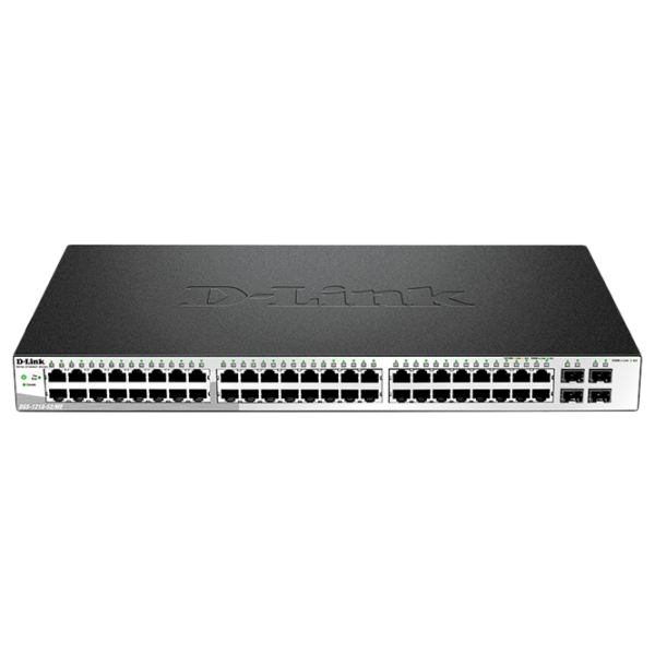 Switch D-Link DGS-1210-52/ ME/ A1A Black photo 1