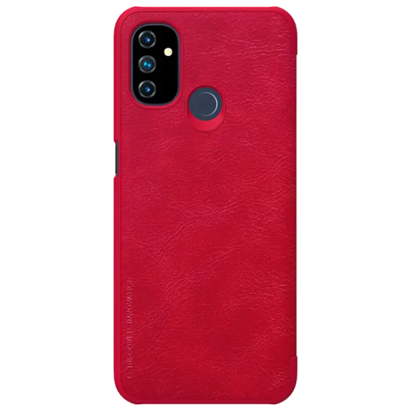 Husă pentru smartphone OnePlus Nord N100 Nillkin/ Flip Cover/ Piele ecologică/ Red photo 1