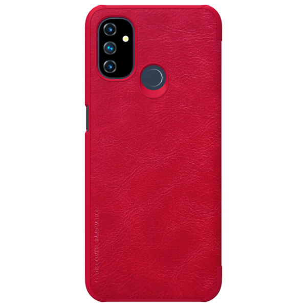 Husă pentru smartphone OnePlus Nord N100 Nillkin/ Flip Cover/ Piele ecologică/ Red photo 1