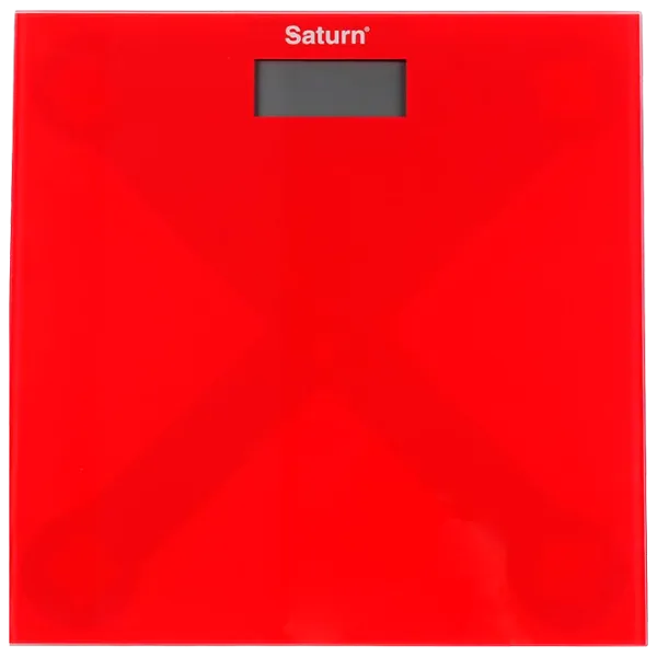Cântar de podea Saturn ST-PS0294 Red photo 1