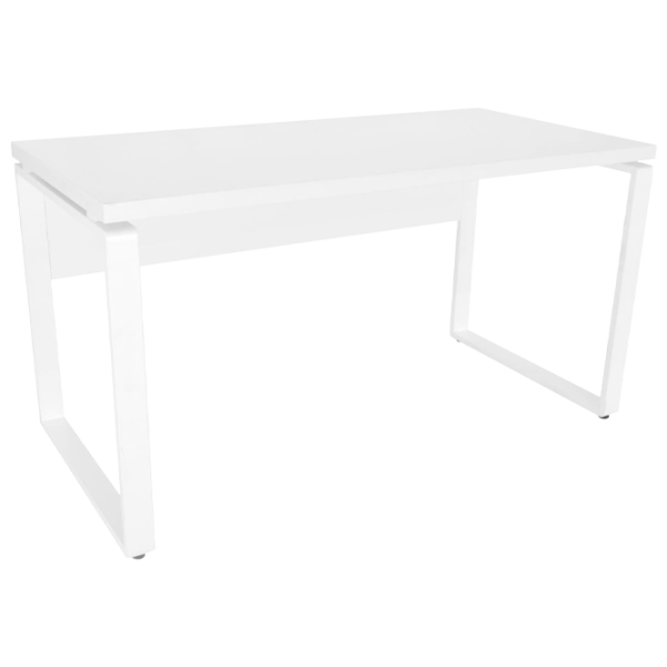 Masă de birou DecoPrim B-140 PAL/ White photo 1