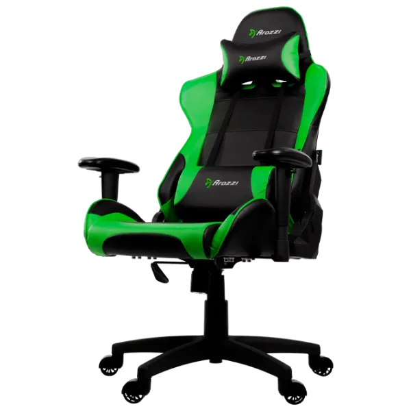 Scaun Gaming Arozzi Verona V2 Green Black photo 1