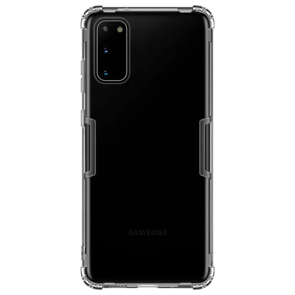 Husă pentru smartphone Samsung Galaxy S20 Nillkin/ Back/ TPU/ Transparent/ Gray photo 1 Husă pentru smartphone Samsung Galaxy S20 Nillkin/ Back/ TPU/ Transparent/ Gray photo 1