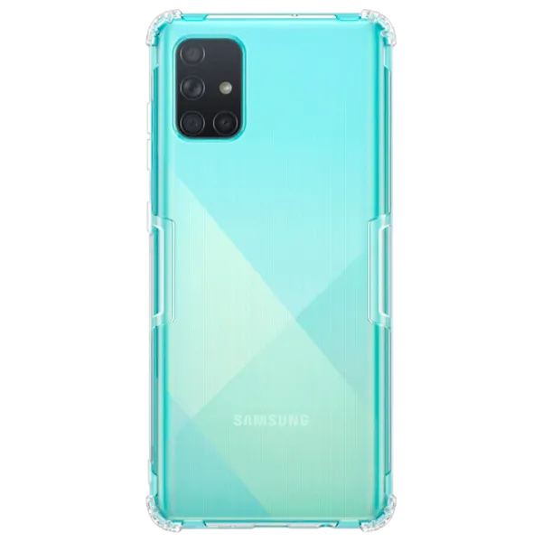 Чехол для смартфона Samsung Galaxy A71 Nillkin/ Back/ TPU/ Белый Прозрачный photo 1