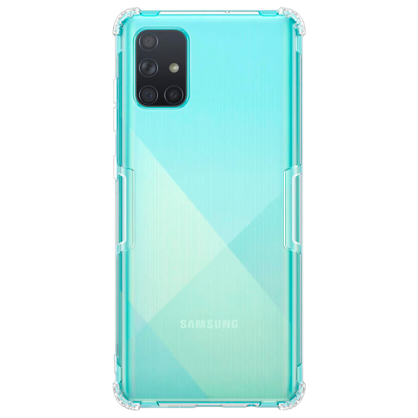 Чехол для смартфона Samsung Galaxy A71 Nillkin/ Back/ TPU/ Белый Прозрачный photo 1