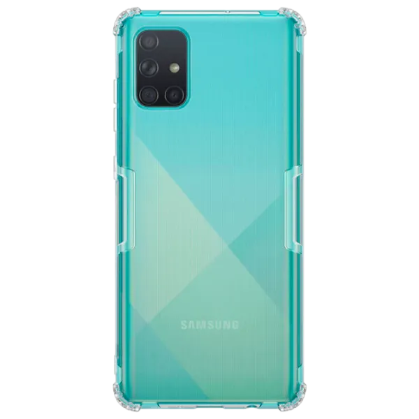 Чехол для смартфона Samsung Galaxy A71 Nillkin/ Back/ TPU/ Прозрачный/ Серый photo 1