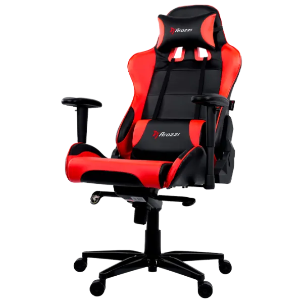 Scaun Gaming Arozzi Verona XL+ Red Black photo 1