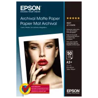 Фотобумага для принтеров Струйный Epson Archival Matte Paper (50 листов) Матовый/ A3+/ Белый