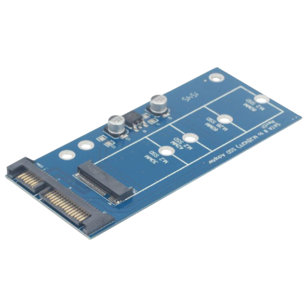 Адаптер Cablexpert EE18-M2S3PCB-01 SATA/ Синий photo 1