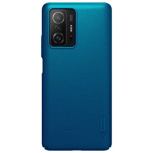 Husă pentru smartphone Xiaomi 11T/ 11T Pro Nillkin/ Back/ PC/ Peacock Blue photo 1 Husă pentru smartphone Xiaomi 11T/ 11T Pro Nillkin/ Back/ PC/ Peacock Blue photo 1