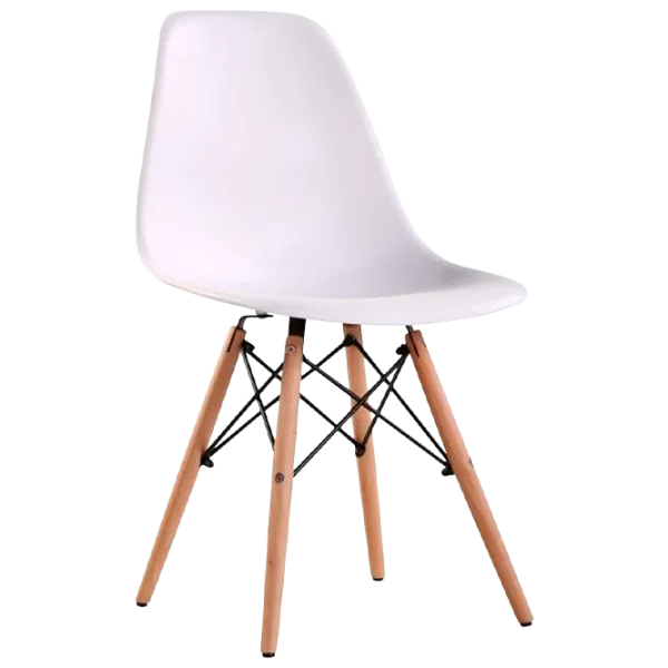 Scaun de bucătărie DecoPrim A-37 / White  photo 1