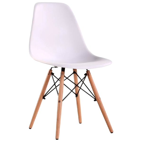 Scaun de bucătărie DecoPrim A-37 / White  photo 1