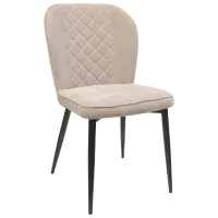 Кухонный стул DecoPrim Tusk Ткань/ Бежевый Черный