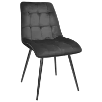 Кухонный стул DecoPrim Capella Ткань/ Черный Черный