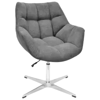 Scaun de bucătărie DecoPrim Vensan Stofă/ Gray