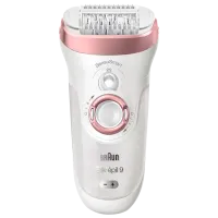 Эпилятор Braun SES9890 Сухая/ Влажная/ Розовый Белый