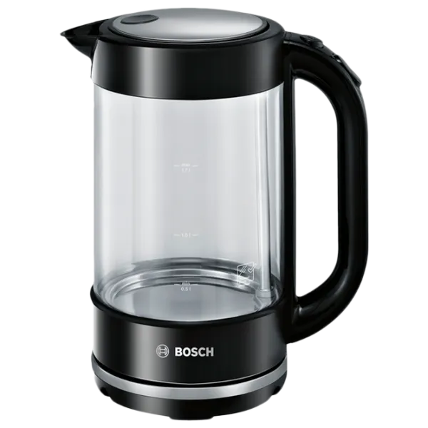 Ceainic electric Bosch TWK70B03 1.7l / Ascuns / Black photo 1