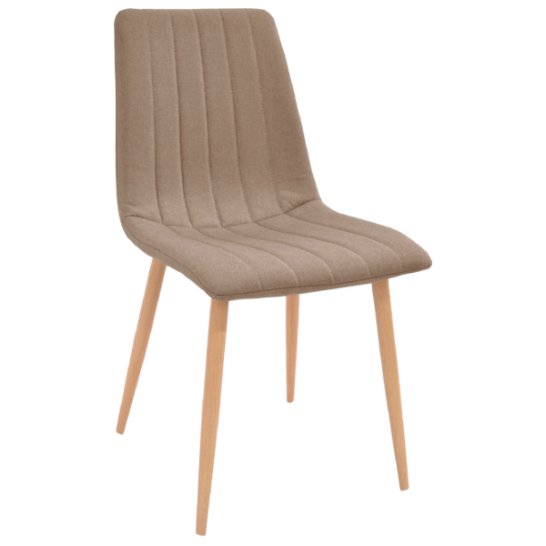 Scaun de bucătărie DecoPrim DC-90P Stofă/ Cappucino photo 1