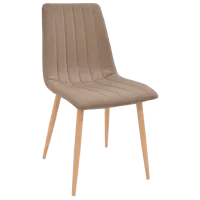 Scaun de bucătărie DecoPrim DC-90P Stofă/ Cappucino