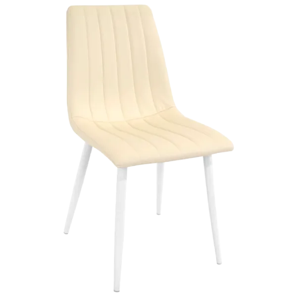 Scaun de bucătărie DecoPrim DC-90P Piele artificială/ White White photo 1
