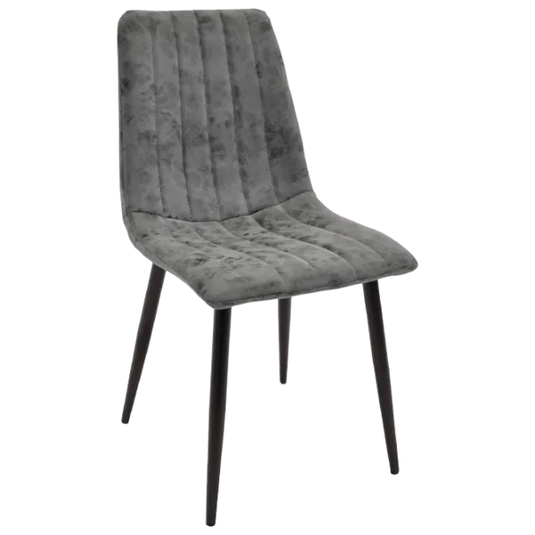 Scaun de bucătărie DecoPrim DC-90P Piele artificială/ Black Gray photo 1