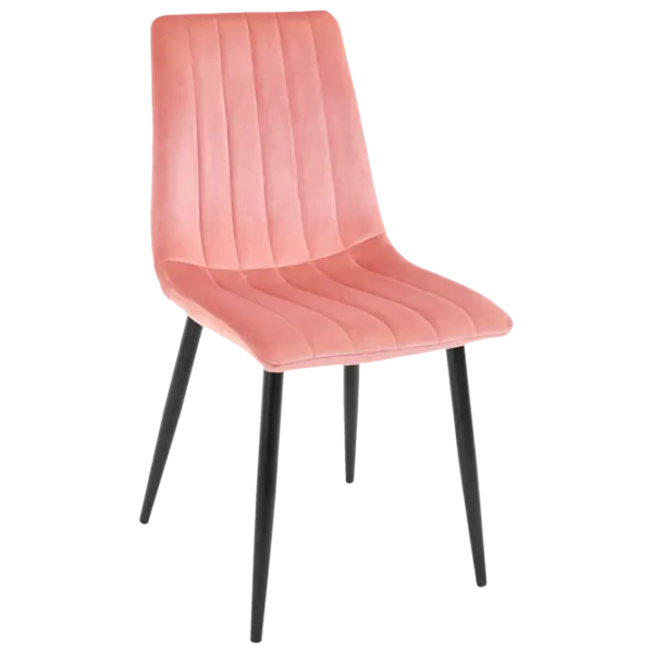 Scaun de bucătărie DecoPrim DC-90P Stofă/ Pink photo 1