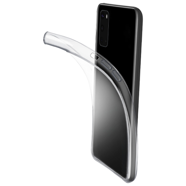 Husă pentru smartphone Samsung Galaxy S20 Cellularline/ Back/ TPU/ Transparent photo 1