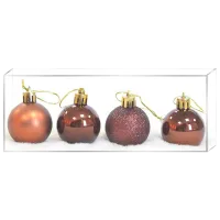 Игрушки для ёлки Global Christmas PC1542 4 см/ Maro