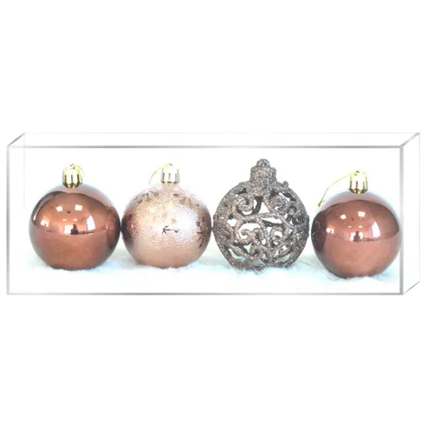 Игрушки для ёлки Global Christmas PC1560 6 см/ Maro photo 1
