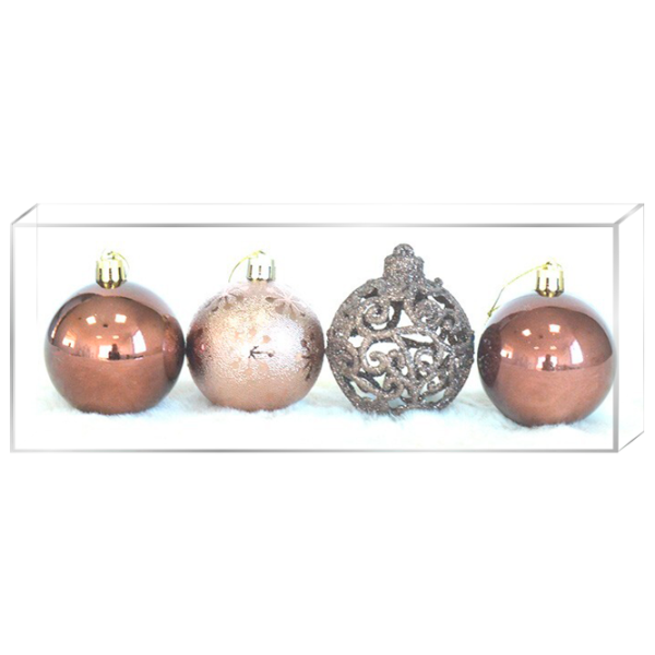 Игрушки для ёлки Global Christmas PC1560 6 см/ Maro photo 1