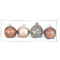 Игрушки для ёлки Global Christmas PC1560 6 см/ Maro