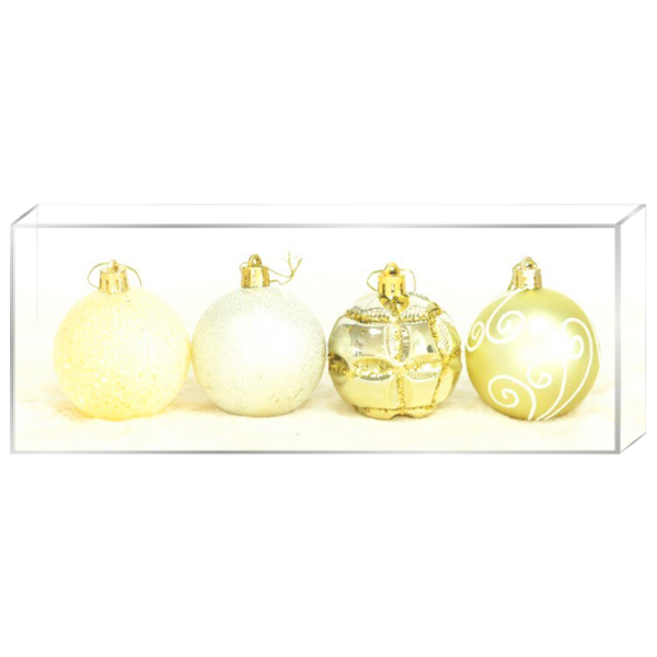 Jucării pentru brad Global Christmas PC1602 6 cm/ Gold photo 1