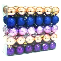 Игрушки для ёлки Global Christmas PC0872 6 см/ Разноцветный