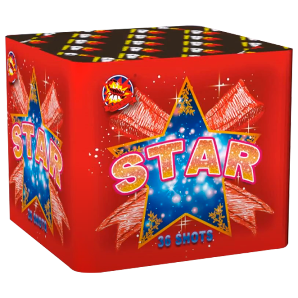 Baterie de artificii Chili STAR CLE4087 36 focuri photo 1 Baterie de artificii Chili STAR CLE4087 36 focuri photo 1