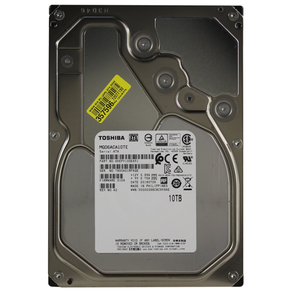 HDD Toshiba MG06ACA10TE 10 ТБ Серебристый photo 1