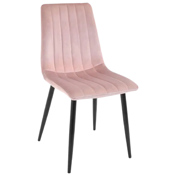 Scaun de bucătărie DecoPrim DC-90P Stofă/ Light-pink photo 1