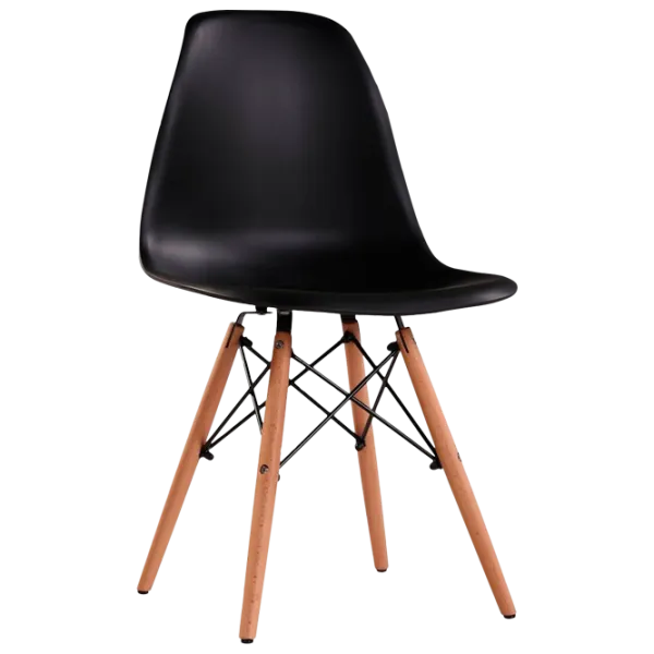 Scaun de bucătărie DecoPrim A-37 / Black  photo 1