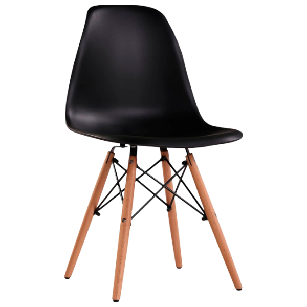 Scaun de bucătărie DecoPrim A-37 / Black  photo 1