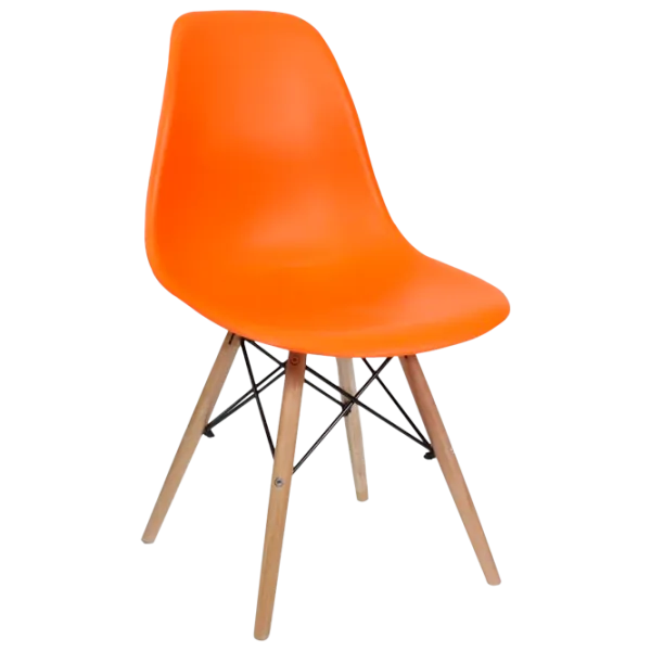 Scaun de bucătărie DecoPrim A-37 / Orange  photo 1