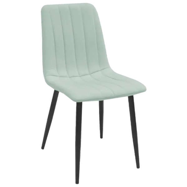 Scaun de bucătărie DecoPrim DC-90P Stofă/ Mint Black photo 1