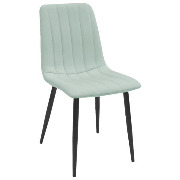 Scaun de bucătărie DecoPrim DC-90P Stofă/ Mint Black photo 1